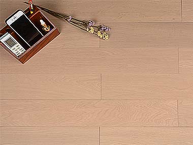 BD7230橡木白油拉丝多层复合实木地板