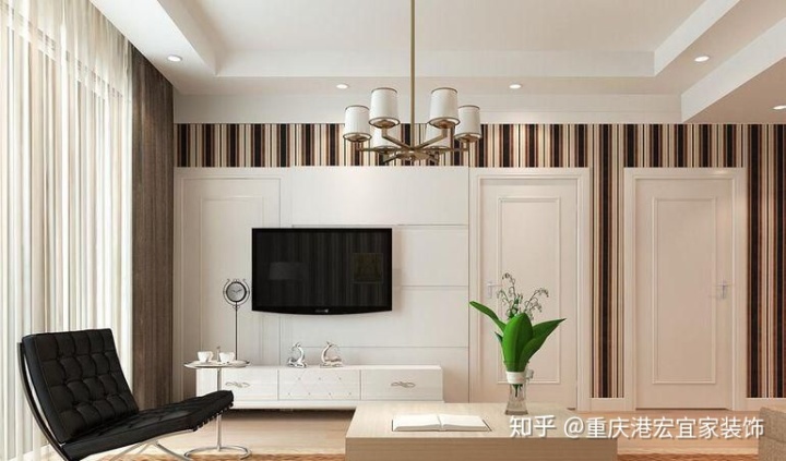 别墅现代简约风格装修_客厅现代简约风格装修效果图_现代装修风格