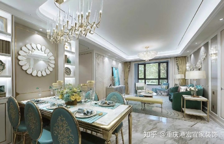 别墅现代简约风格装修_现代装修风格_客厅现代简约风格装修效果图