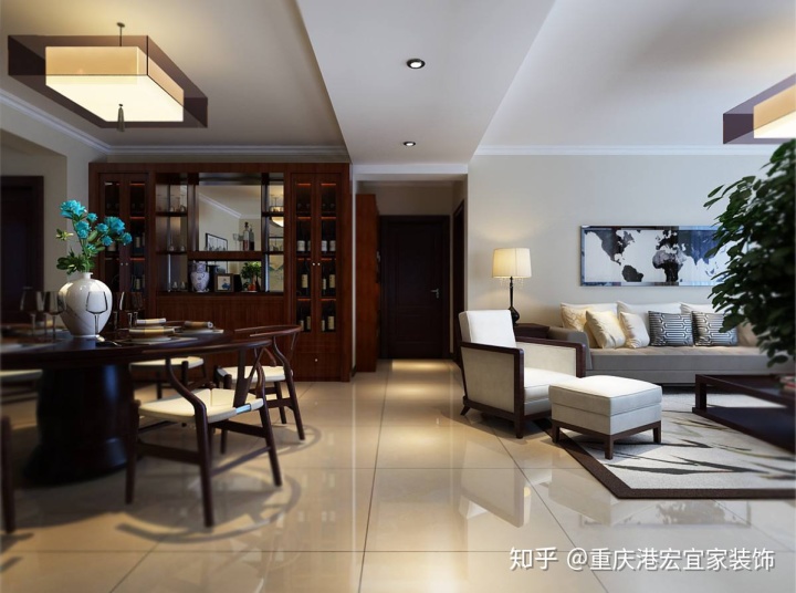 别墅现代简约风格装修_客厅现代简约风格装修效果图_现代装修风格