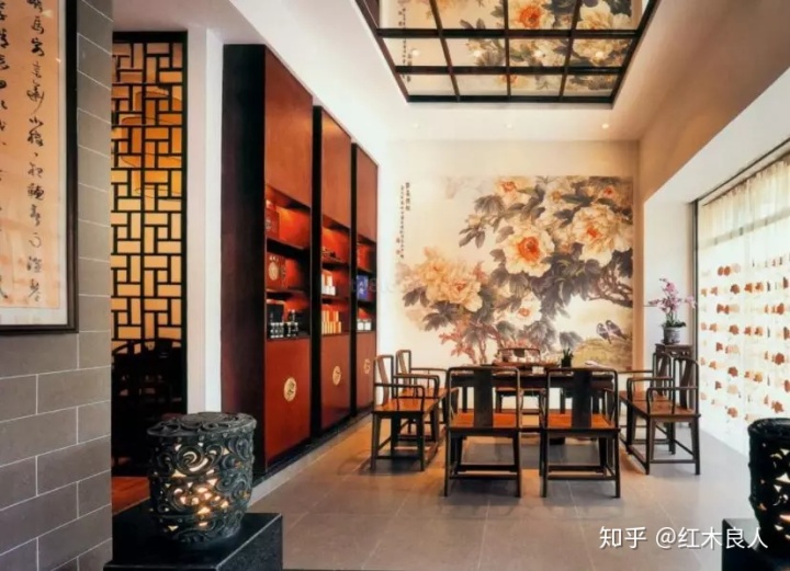 中式风格装修_中式装修吊顶风格图片_美式中式混搭风格装修效果图