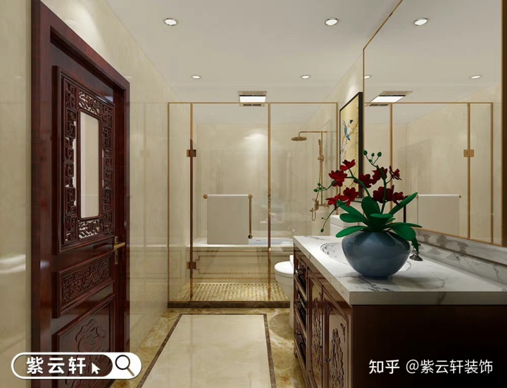 大厅中式装修效果图片_中式装修效果图_中式客厅装修效果图片
