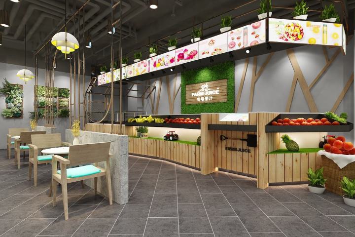 奶茶店装修_奶茶店铺装修_奶茶吧台装修效果图大全