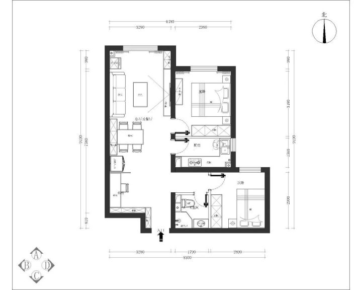 80㎡的两室一厅怎么设计？不如看看这两套徐建平的作品！