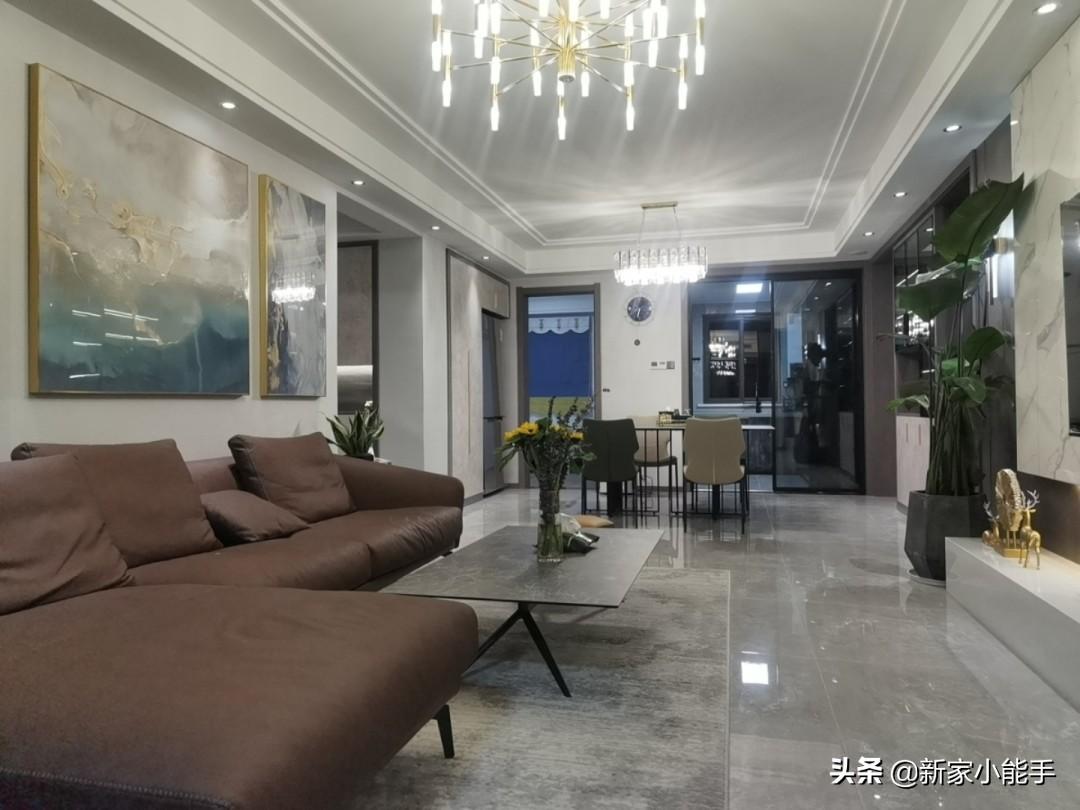 新中式跃式房装修样板_样板卧室房装修效果图_客厅装修样板房