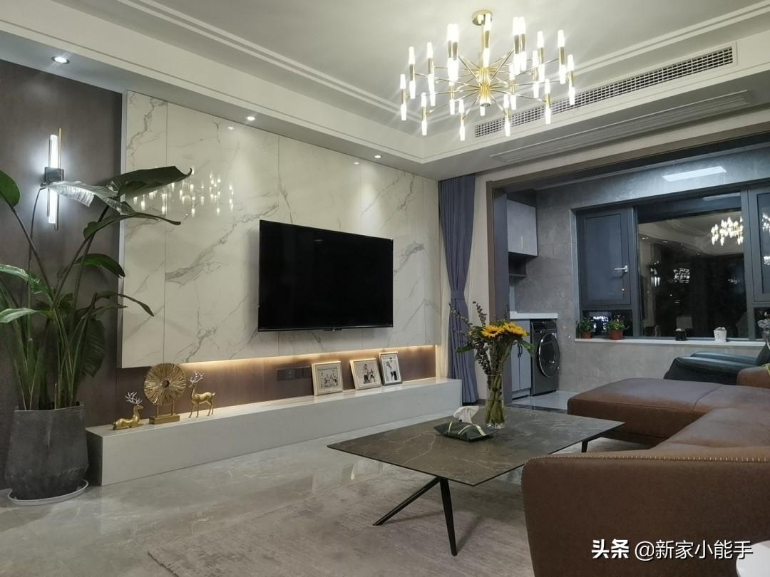 新中式跃式房装修样板_客厅装修样板房_样板卧室房装修效果图