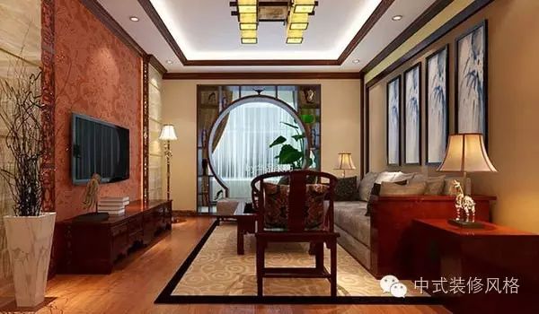 中式风格家居装修效果图,东方古韵的传承空间