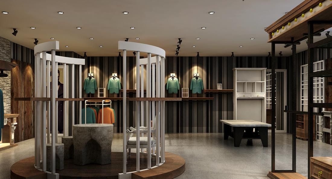 淘宝导航店招店标装修素材psd_服装店装修_有做原生态粥店和汤店的店的装修
