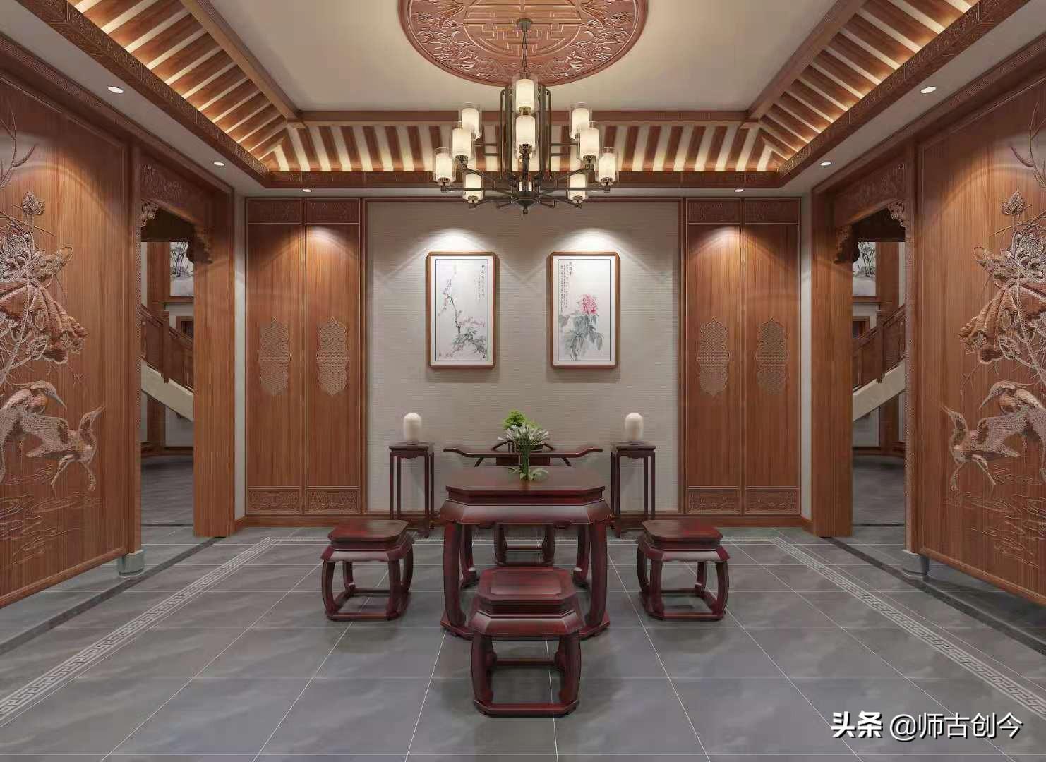 新古典装修_古典中式装修图片_古典装修