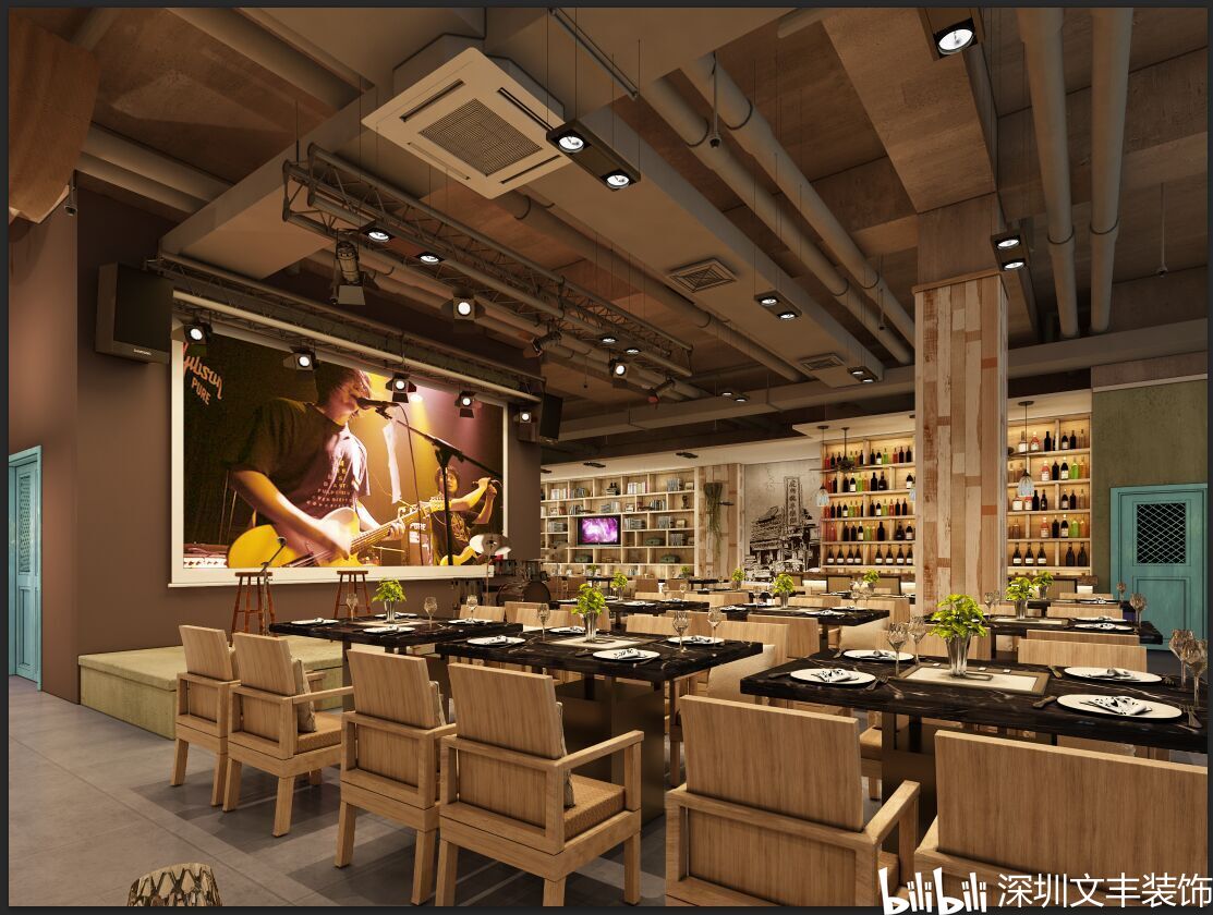 蛋糕店装修效果图片_化妆品店装修效果图片_烧烤店装修效果图