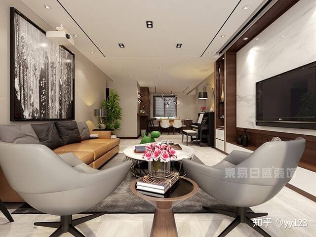 现代简欧风格装修效果_现代装修风格效果图_现代中式禅意风格装修效果