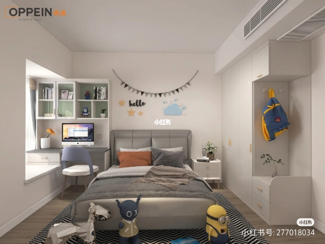 儿童房设计与装修_儿童房设计儿童卧室设计_小平米儿童房装修