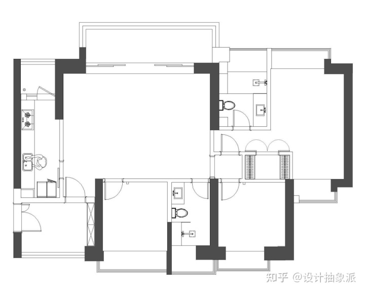 现代简约装修案例，单纯、简洁的生活方式
