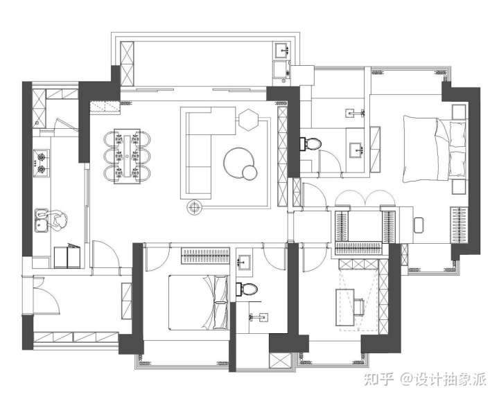 130平米装修效果图 最精美的现代简约装修效果_简约式装修效果图_简约式客厅装修效果图欣赏