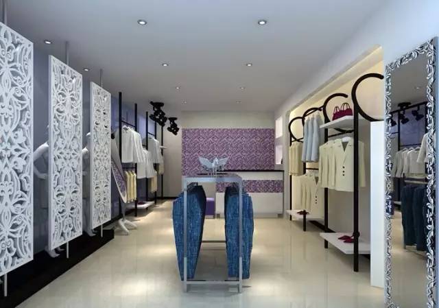 服装店装修_服装网店装修素材_服装定制店装修效果图