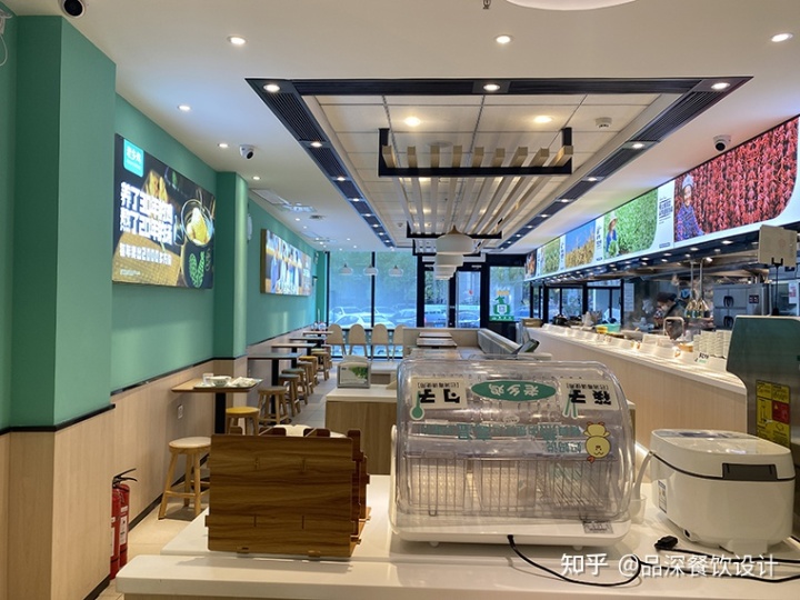 快餐装修效果图大全_快餐店装修_快餐档口装修效果图