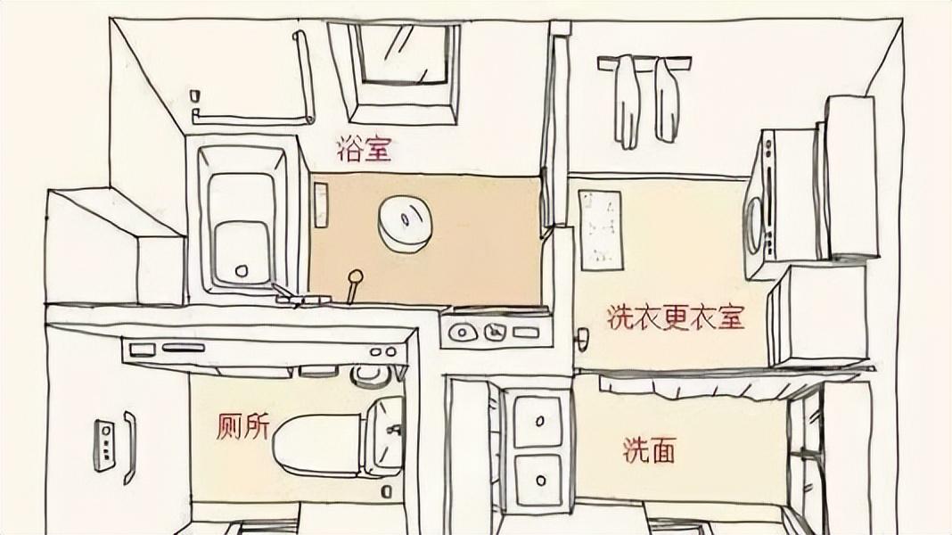 洗手效果_抛光砖装修效果样板图_洗手间装修效果图