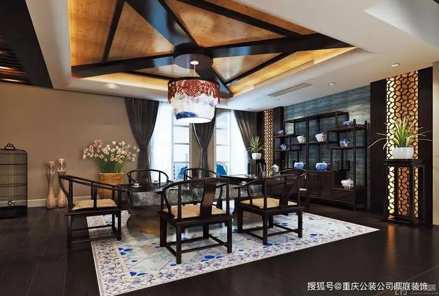 中式茶楼装修_茶楼装修_茶楼会所的装修