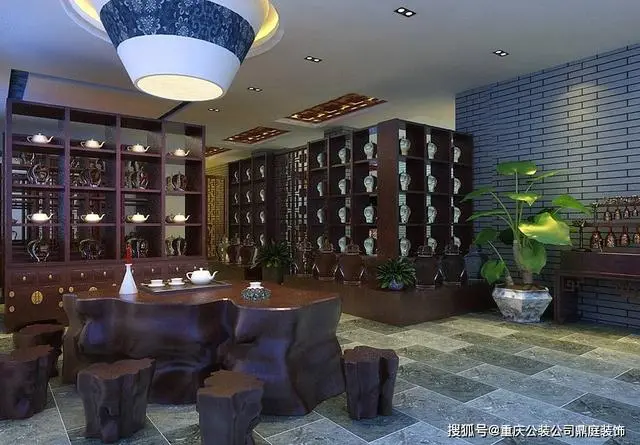 茶楼装修_中式茶楼装修_茶楼会所的装修