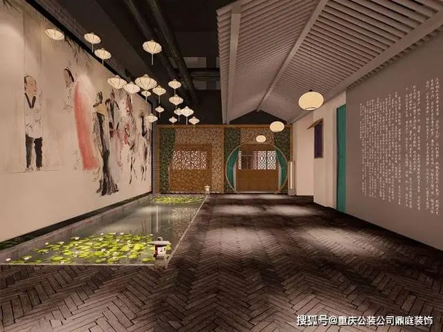 茶楼装修_茶楼会所的装修_中式茶楼装修
