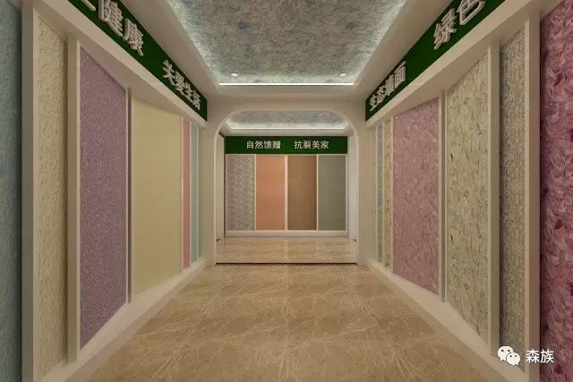 窗帘店装修效果图_高档窗帘店装修效果图_墙布窗帘软装店装修效果图片