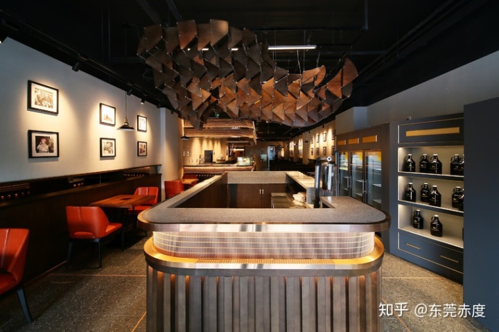 中式餐厅装修效果图_中式餐厅装修_中式会所餐厅装修