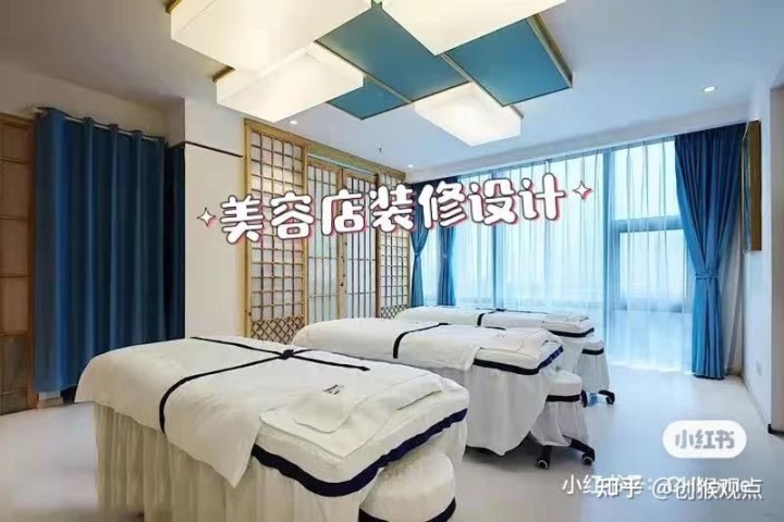 美容店面门头设计_美容店面装饰_美容店面装修