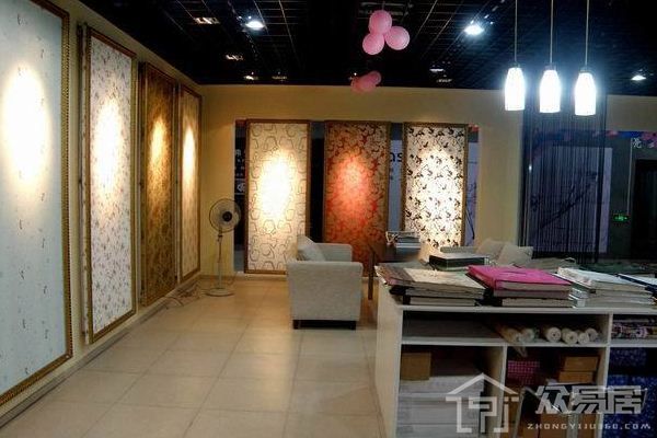 墙纸店面装修效果图 墙纸店面装修图片大全