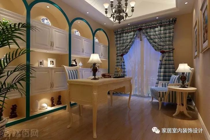 东中海风格装修效果图_现代混搭风格装修图片客厅装修效果图_地中海装修风格