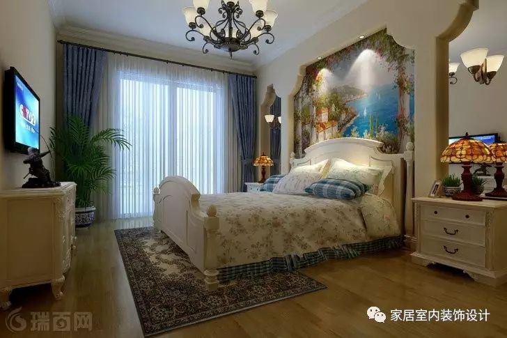 东中海风格装修效果图_现代混搭风格装修图片客厅装修效果图_地中海装修风格