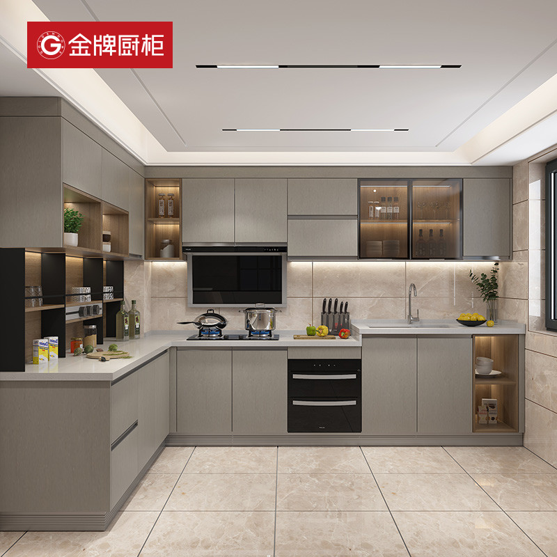 厨柜装修效果图_小厨房厨柜装修效果图_书房装修效果简约图