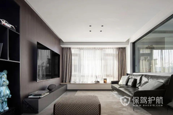 【97㎡现代简约三居装修的效果图】97㎡现代简约三居装修实景