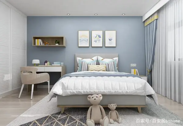 复式楼装修效果房间_小孩房间装修效果图_房间装修效果