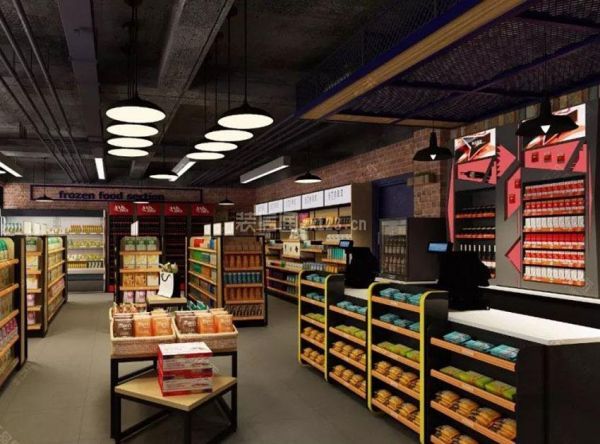便利店装修色彩搭配 便利店装修色彩装修效果图