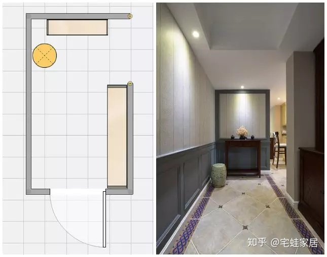 客厅玄关隔断鞋柜装修效果图_进门玄关隔断装修效果图_玄关隔断装修效果图