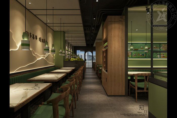 唯美主题餐厅装修效果图