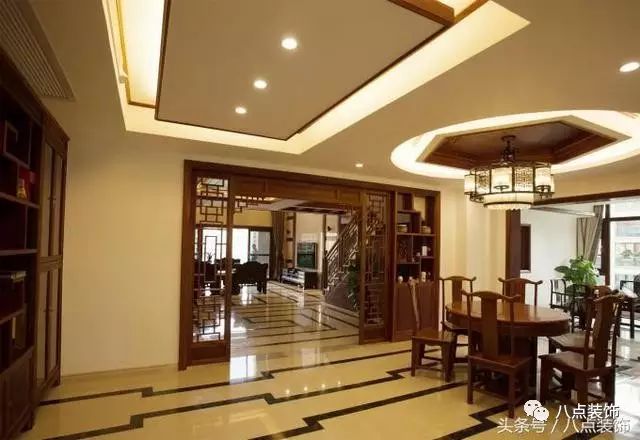 中式复式楼装修效果图