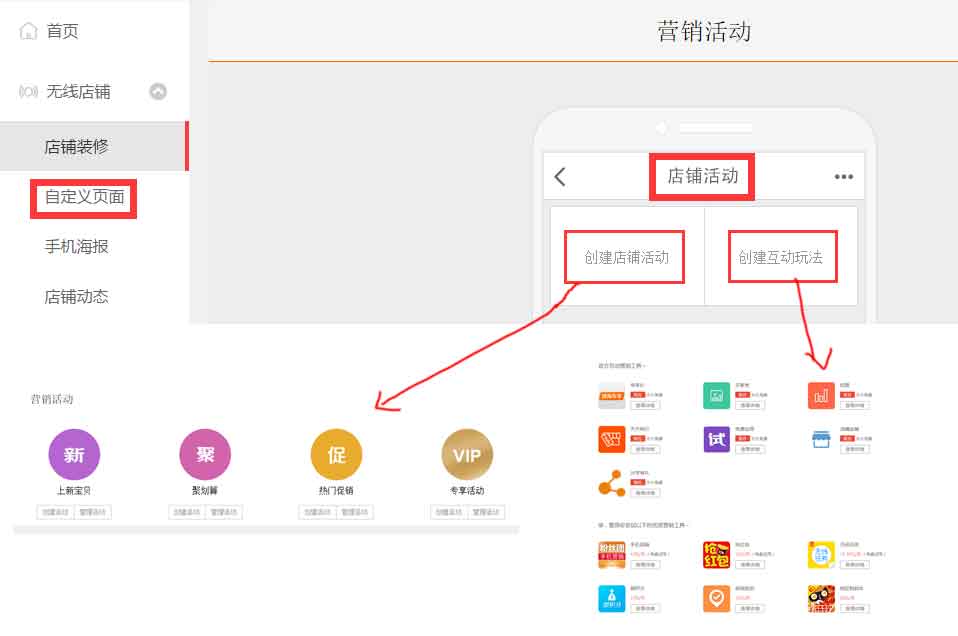 淘宝金冠店铺教你如何装修手淘