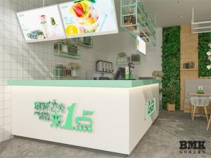 珍珠奶茶吧台,奶茶店装修设计4.jpg