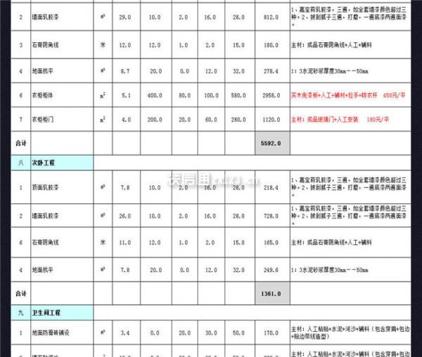 装修拆除方案_装修方案_装修免费量房出方案