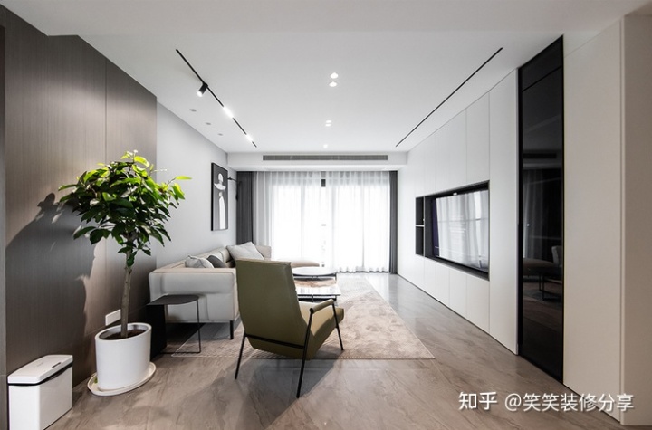 现代中式禅意风格装修效果_现代风格装修效果图_客厅现代简约风格装修效果图