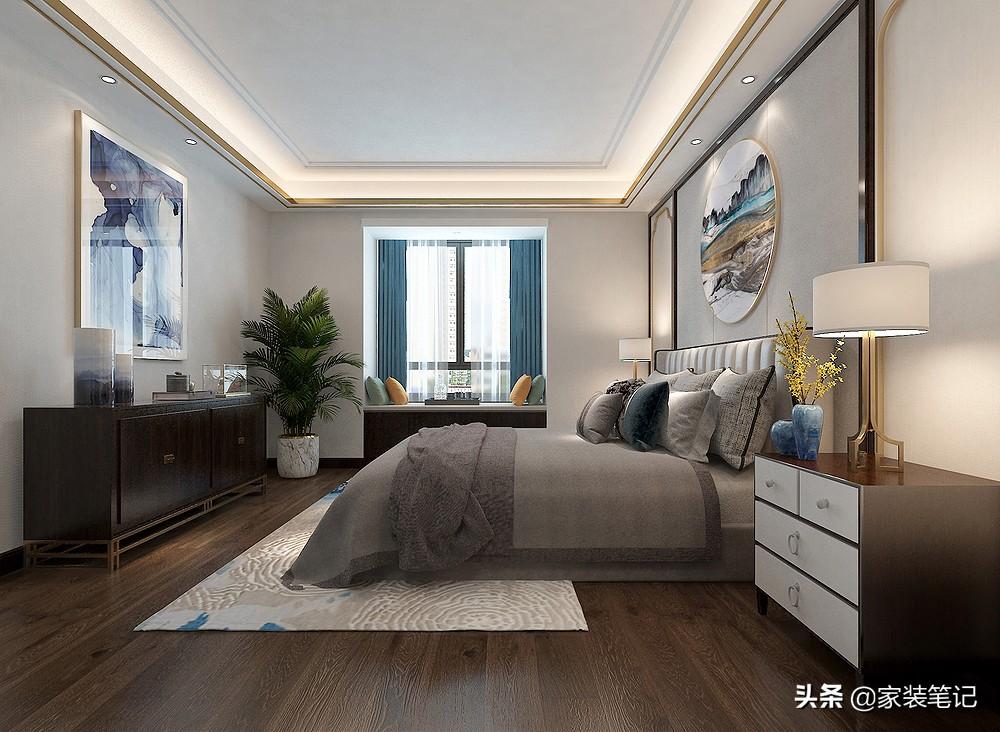 新中式风格装修图片_中式美式混搭风格装修_中式园林风格装修