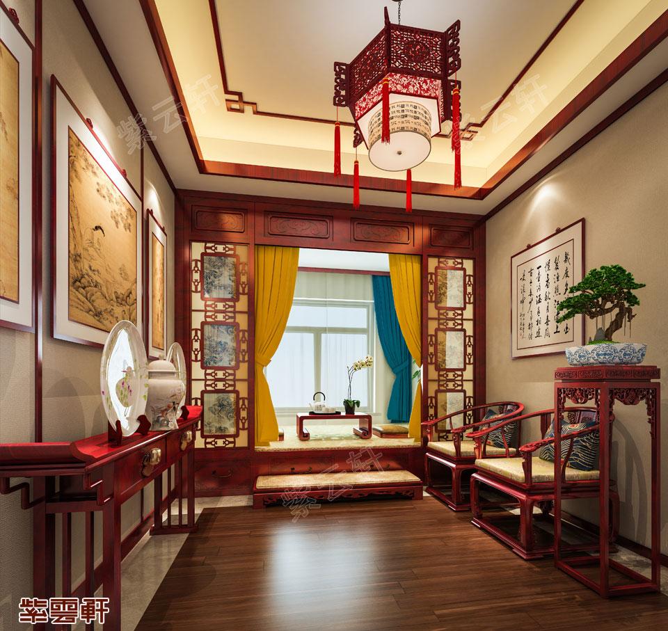 别墅装修效果图_别墅中式餐厅装修效果图片_别墅客厅装修效果图片