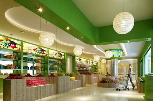 童装店装修效果图片_化妆品店装修效果图片_水果店装修效果图
