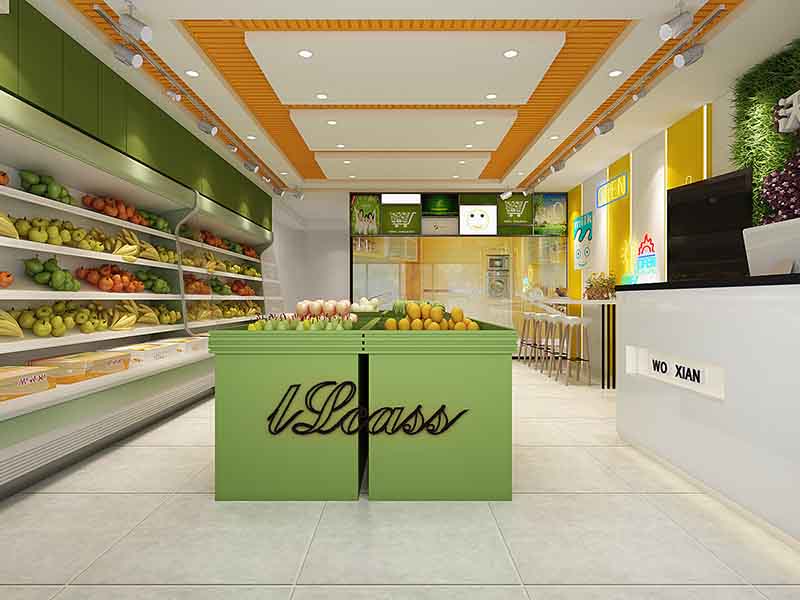 水果店装修效果图_童装店装修效果图片_化妆品店装修效果图片