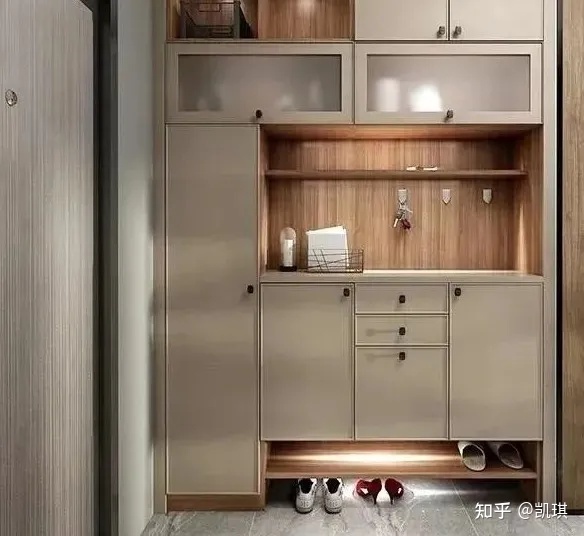 进门玄关鞋柜的设计效果图片_客厅玄关鞋柜装修效果图_玄关鞋柜装修效果图