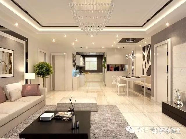 客厅吊顶装修效果图_现代简约客厅吊顶效果_客厅吊顶装修效果图片