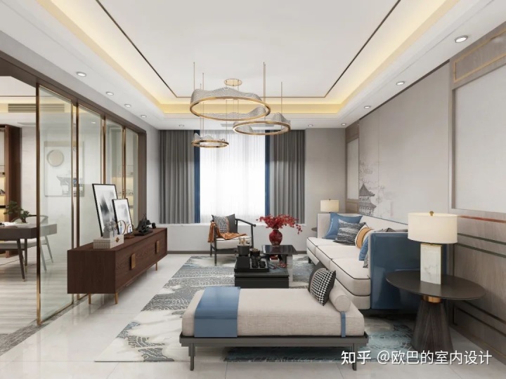 客厅吊顶装修效果图片_现代简约客厅吊顶效果_客厅吊顶装修效果图