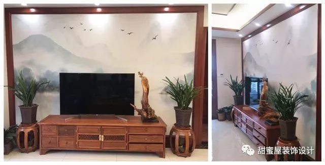 中式装修吊顶风格图片_新中式风格装修效果图_现代中式禅意风格装修效果
