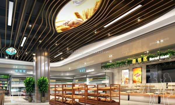 合肥商场装修客户可参考的商场装修设计效果图
